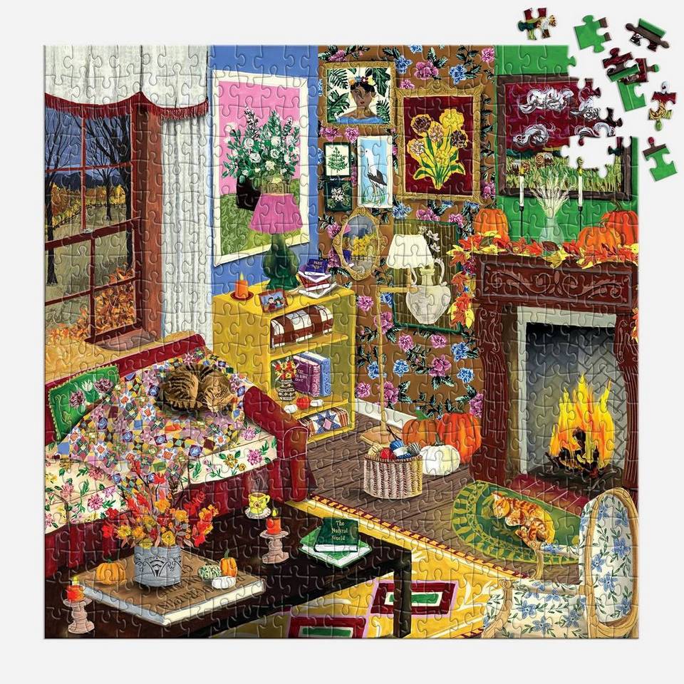 Galison - Fall is in the Air - 500 Piece Jigsaw Puzzle