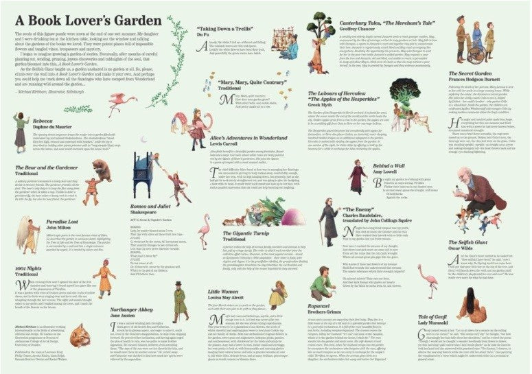 Laurence King - A Book Lovers Garden - 1000 PIece Jigsaw Puzzle