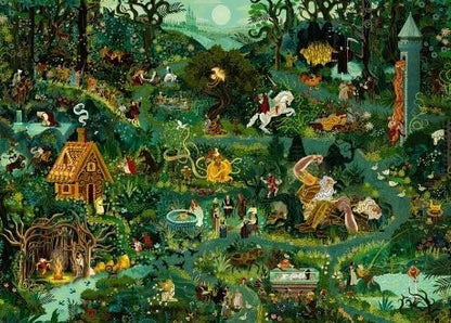 Laurence King - The World of Grimms Fairy Tale - 1000 Piece Jigsaw Puzzle