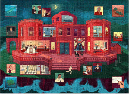 Laurence King - The World of Agatha Christie - Death on the Nile - 1000 Piece Jigsaw Puzzle