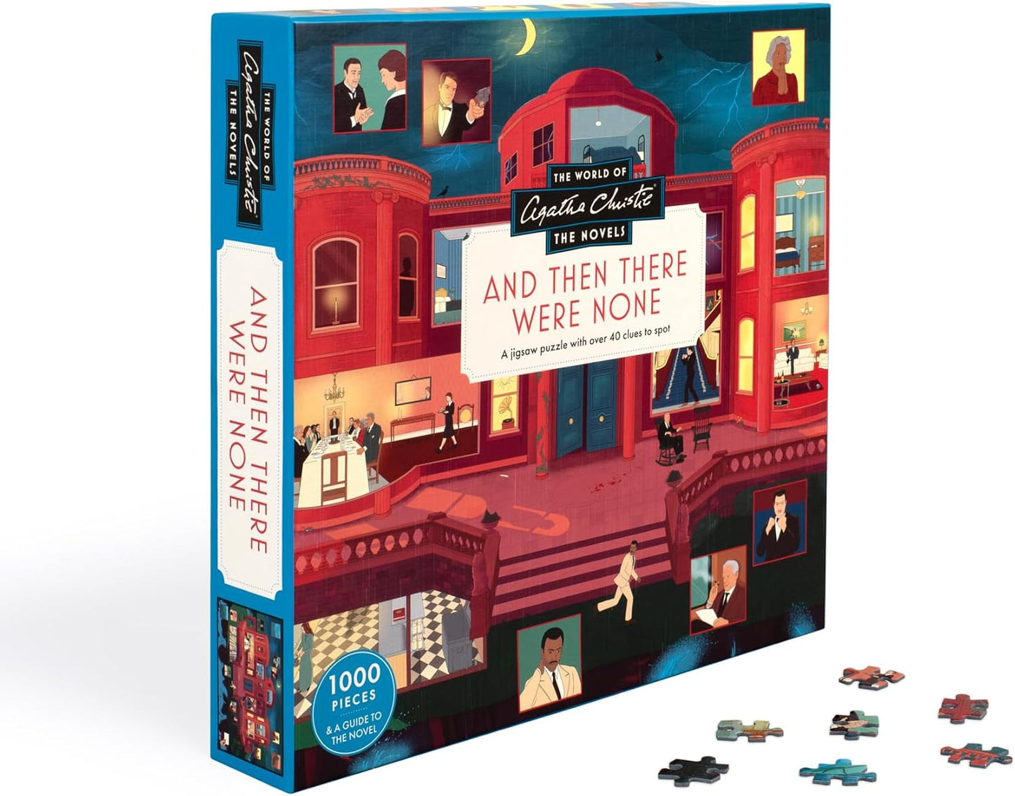 Laurence King - The World of Agatha Christie - Death on the Nile - 1000 Piece Jigsaw Puzzle