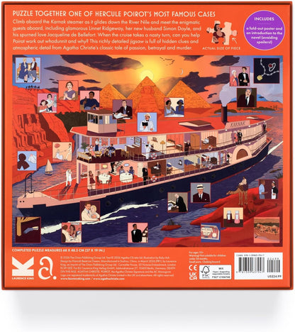 Laurence King - The World of Agatha Christie - And Then There Were None - 1000 Piece Jigsaw Puzzle