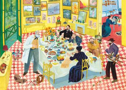 Thames & Hudson - Dinner with Monet - 1000 Piece Jigsaw Puzzle