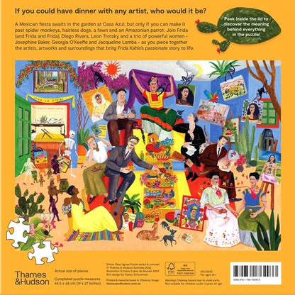 Thames & Hudson - Dinner with Frida - 1000 Piece Jigsaw Puzzle