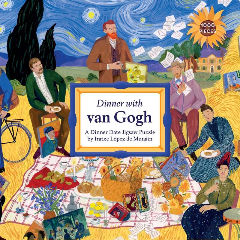 Thames & Hudson - Dinner with Van Gogh - 1000 Piece Jigsaw Puzzle