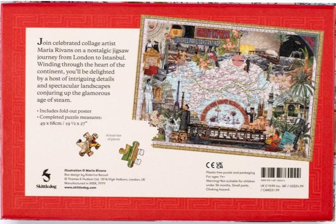 Thames & Hudson - Orient Express - 1000 Piece Jigsaw Puzzle