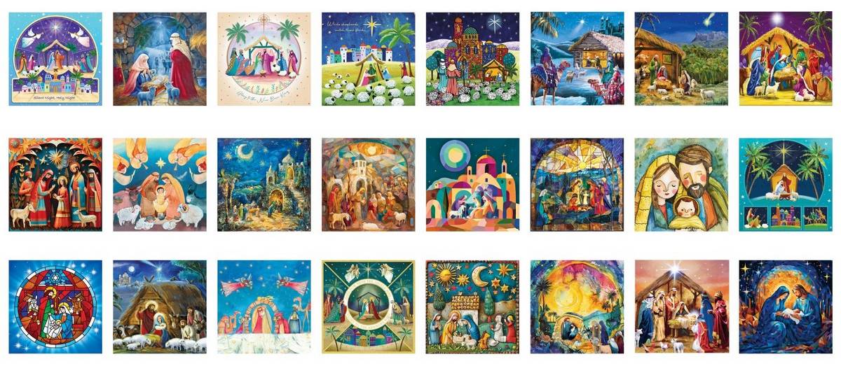 Eurographics - Nativity - Advent Calendar 24 x 50 Piece
