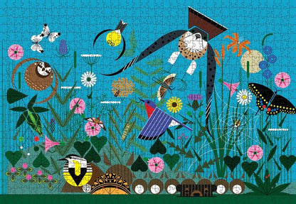 Pomegranate - Charley Harper - Wild Summer - 1000 Piece Jigsaw Puzzle