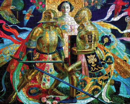 Pomegranate - Olga Suvorova - The Duel - 1000 Piece Jigsaw Puzzle
