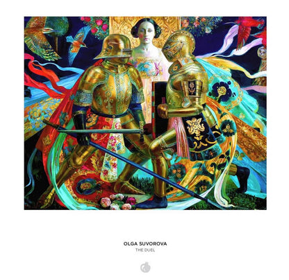 Pomegranate - Olga Suvorova - The Duel - 1000 Piece Jigsaw Puzzle