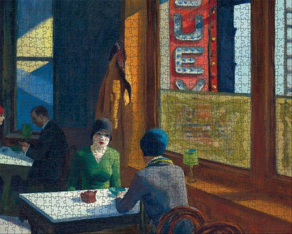 Pomegranate - Edward Hopper - Chop Suey - 1000 Piece Jigsaw Puzzle