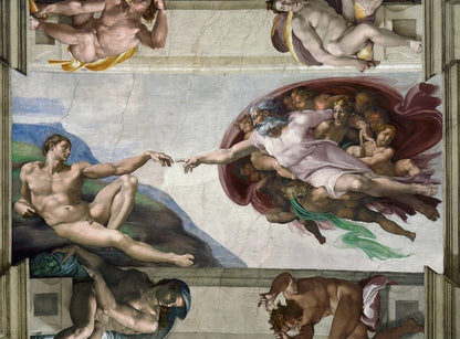 Pomegranate - Michelangelo - The Creation of Adam - 1000 Piece Jigsaw Puzzle