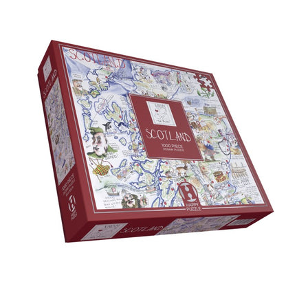Happy Puzzle - Scotland - 1000 Piece Jigsaw Puzzle