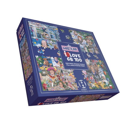 Happy Puzzle - I Love GP Too - 1000 Piece Jigsaw Puzzle