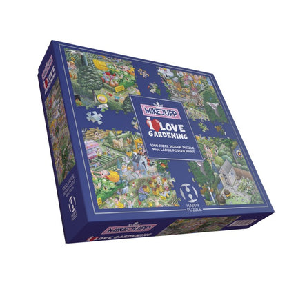 Happy Puzzle - I Love Gardening - 1000 Piece Jigsaw Puzzle