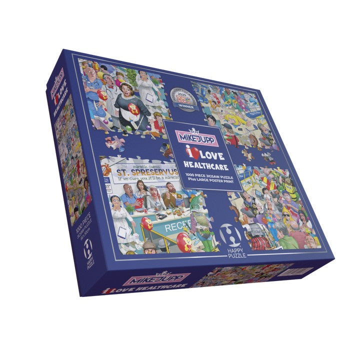Happy Puzzle - I Love Healthcare - 1000 Piece Jigsaw Puzzle