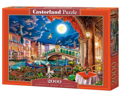 Castorland - Romantic Night in Venice - 2000 Piece Jigsaw Puzzle