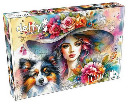 Delfy - Chic and Charming - 1000 Piece Jigsaw Puzzle