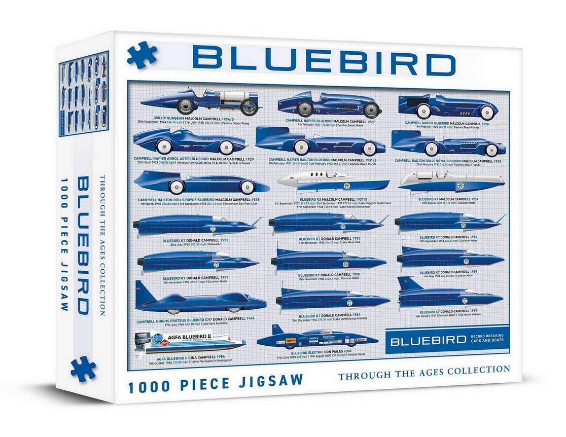 Coach House Partners - Bluebird - 1000 Piece Jigsaw Puzzle