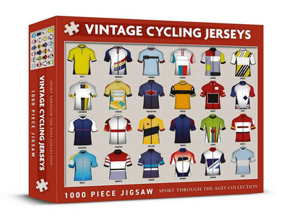Coach House Partners - Vintage Cycling Jerseys - 1000 Piece Jigsaw Puzzle