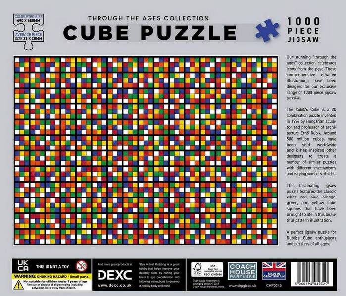 Coach House Partners - Cube Puzzle - 1000 Piece Jigsaw Puzzle