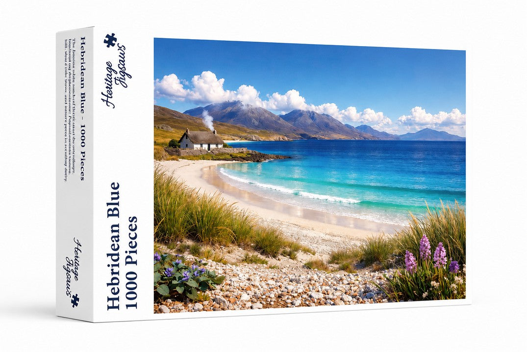 Heritage Jigsaws - Hebridean Blue - 1000 Piece Jigsaw Puzzle