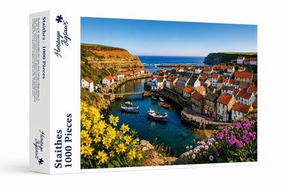 Heritage Jigsaws - Staithes - 1000 Piece Jigsaw Puzzle