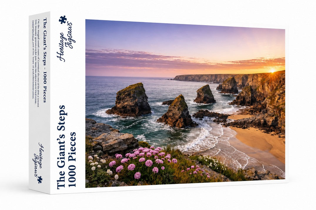 Heritage Jigsaws - The Giants Steps - 1000 Piece Jigsaw Puzzle