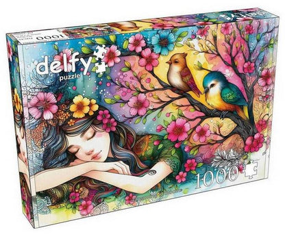 Delfy - Dreaming in Bloom - 1000 Piece Jigsaw Puzzle
