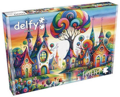 Delfy - Fantasia Street - 1000 Piece Jigsaw Puzzle