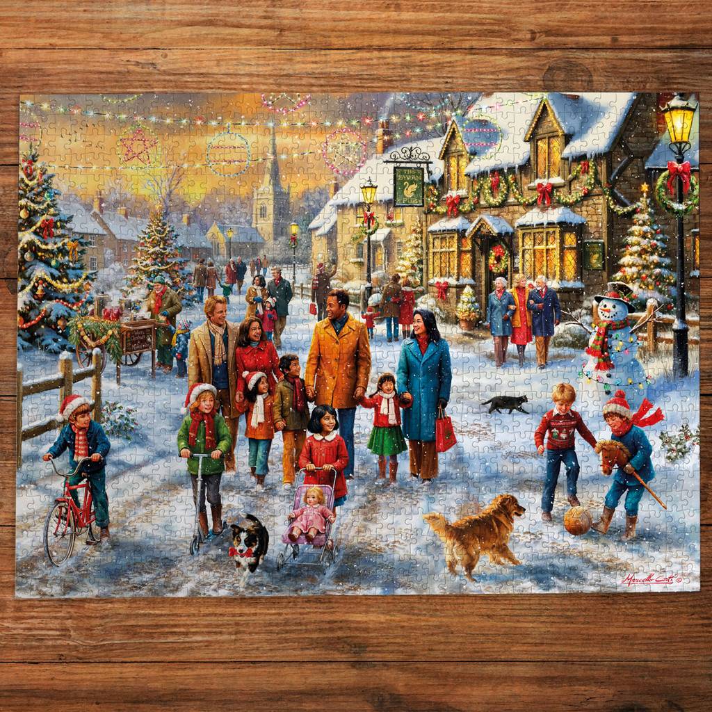Gibsons - A Christmas Wander - Limited Edition - 1000 Piece Jigsaw Puzzle