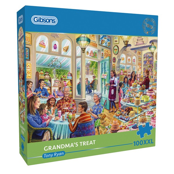 Gibsons - Grandmas Treat - 100XXL Piece Jigsaw Puzzle