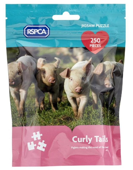 Gibsons - RSPCA Curly Tails - 250 Piece Jigsaw Puzzle