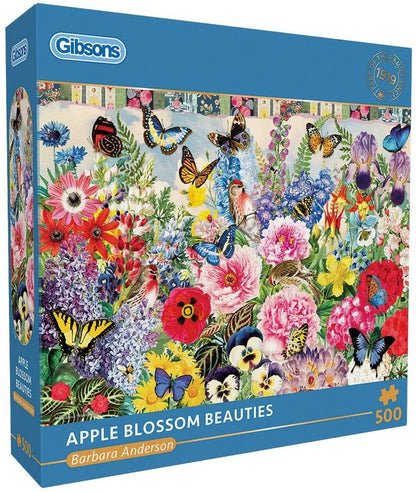 Gibsons - Apple Blossom Beauties  - 500 Piece Jigsaw Puzzle