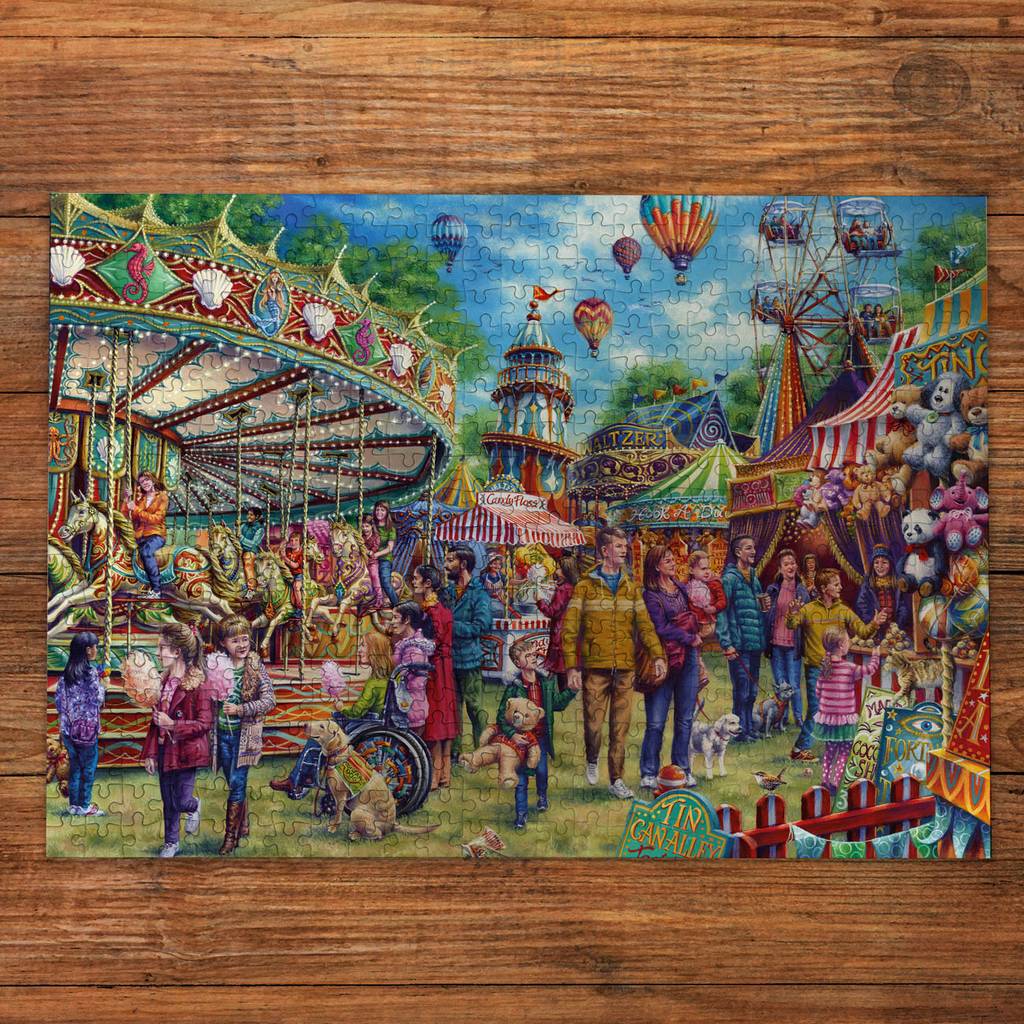 Gibsons - Fun at the Fair - 500 Piece Jigsaw Puzzle