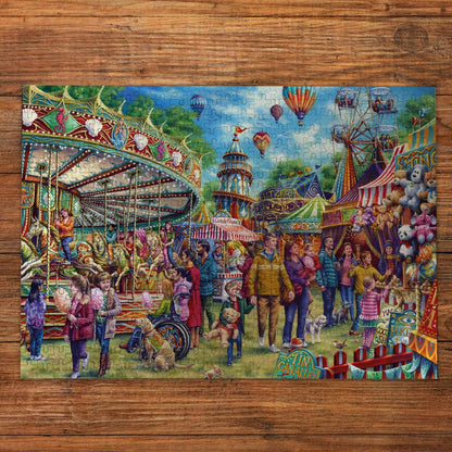 Gibsons - Fun at the Fair - 500 Piece Jigsaw Puzzle