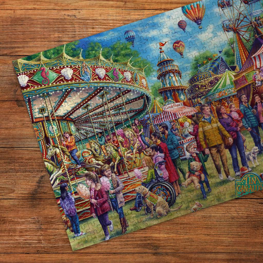 Gibsons - Fun at the Fair - 500 Piece Jigsaw Puzzle