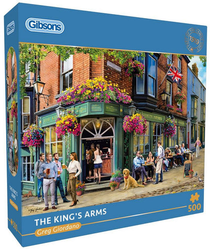 Gibsons - The Kings Arms - 500 Piece Jigsaw Puzzle