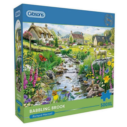 Gibsons - Babbling Brook - 500XL Piece Jigsaw Puzzle