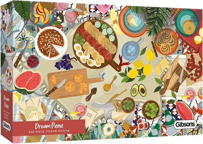 Gibsons - Dream Picnic - 636 Piece Jigsaw Puzzle