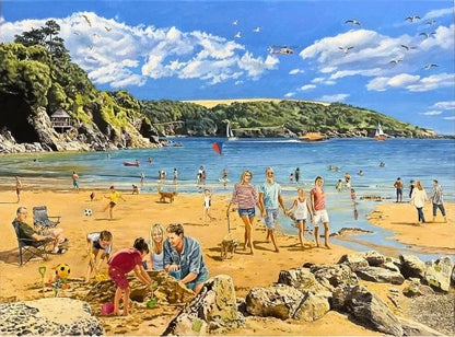 Gibsons - Beside the Seaside - 4 x 500 Piece Jigsaw Puzzle