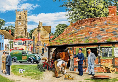 Gibsons - Daily Deliveries - 4 x 500 Piece Jigsaw Puzzle