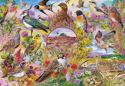 Gibsons - RSPB - Wings in the Wild - 4 x 500 Piece Jigsaw Puzzle