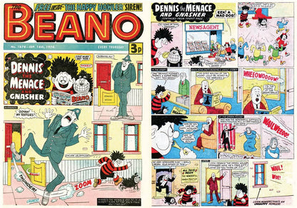 Gibsons - 75 Years of Dennis the Menace - 2 x 500 Piece Jigsaw Puzzle