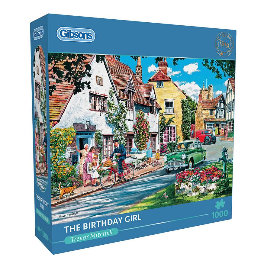 Gibsons - The Birthday Girl - 1000 Piece Jigsaw Puzzle
