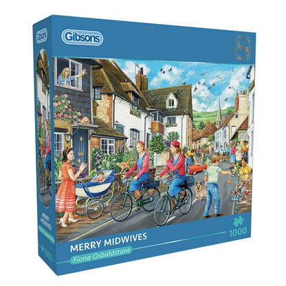 Gibsons - Merry Midwives - 1000 Piece Jigsaw Puzzle