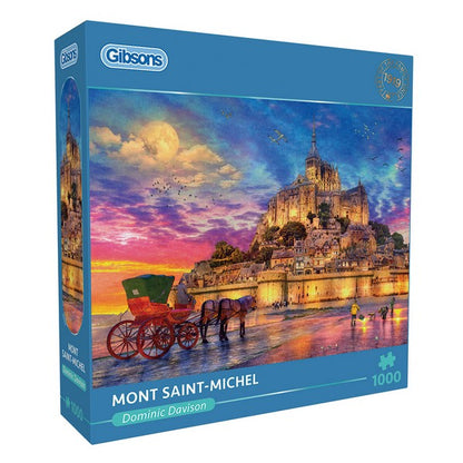 Gibsons - Mont St Michele - 1000 Piece Jigsaw Puzzle