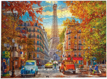 Gibsons - Autumn in Paris - 1000 Piece Jigsaw Puzzle