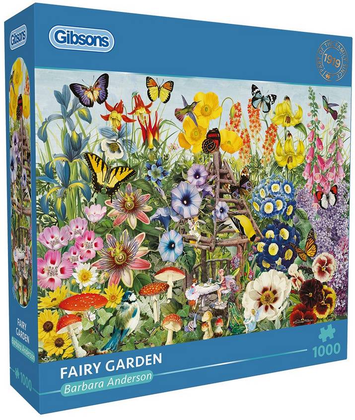 Gibsons - Fairy Garden - 1000 Piece Jigsaw Puzzle