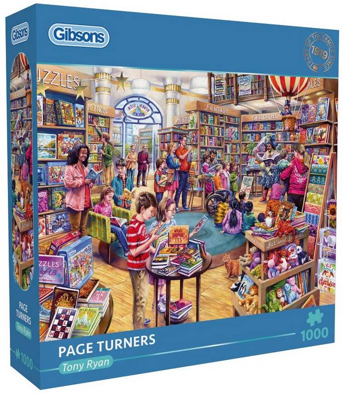 Gibsons - Page Turners - 1000 Piece Jigsaw Puzzle